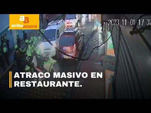Atraco frustrado: delincuentes capturados tras robar a comensales en restaurante | CityTv