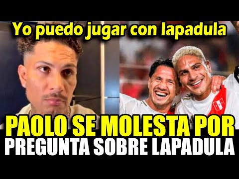 Paolo Guerrero incómodo con periodista que le preguntó por Lapadula: ¿tienes alguna Duda?