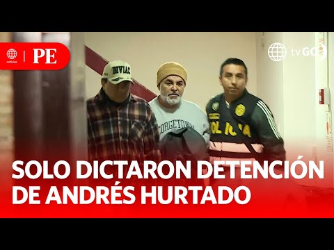 Detienen a Andrés Hurtado 'Chibolín' en una clínica de San Borja | Primera Edición | Noticias Perú