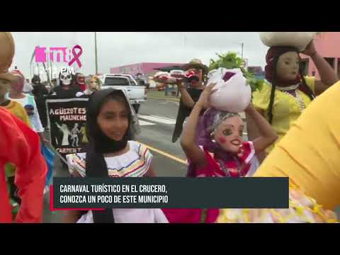 Carnaval turístico en El Crucero, conozca un poco de ese municipio