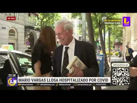 Mario Vargas Llosa permanece internado tras contraer COVID-19