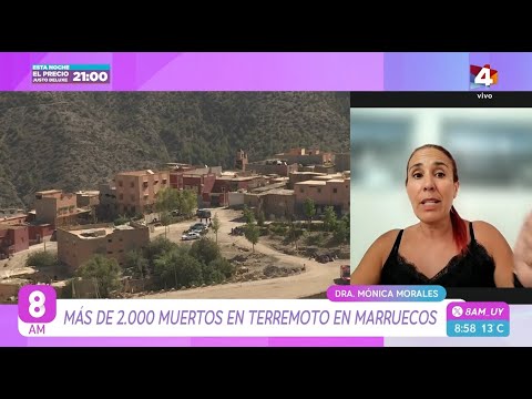 8AM - Más de 2000 muertos en terremoto en Marruecos