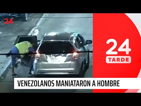Tres venezolanos detenidos: subieron a auto y maniataron a hombre en Iquique | 24 Horas TVN Chile