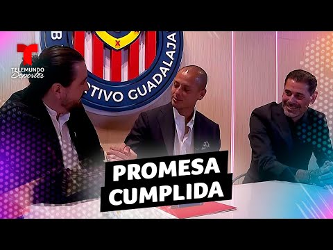 La promesa que le cumplió Chicharito Hernández a Chivas y a los Vergara | Telemundo Deportes