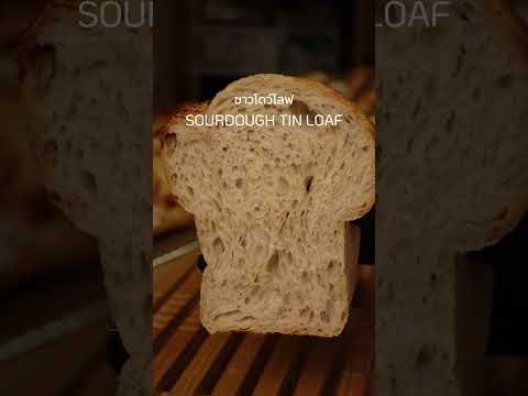 ฝึกทำSOURDOUGHแบบโลฟทําขนมปั