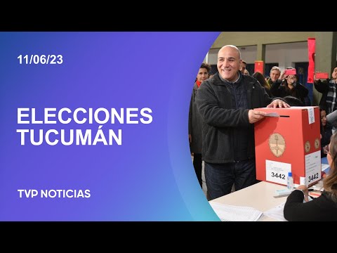 Tucumán elige gobernador