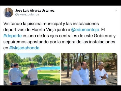 El Ayuntamiento de Majadahonda abre la piscina municipal y avisa: “No acudir si presentas Covid 19”