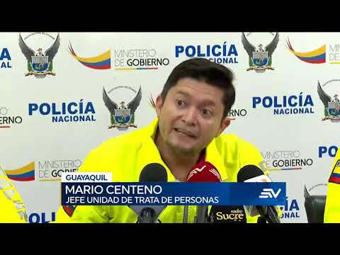4 detenidos por presunto delito de trata de menores en Guayaquil