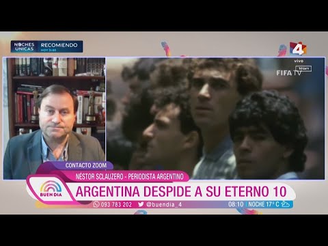 Buen Día - Argentina despide a su eterno 10