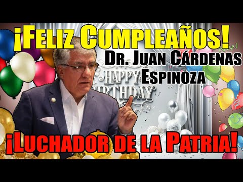 Dr. Juan Cárdenas: Una Vida Dedicada a la Lucha por la Equidad – Tributo de Cumpleaños