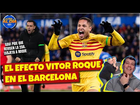 Vitor Roque NO ES EL SALVADOR del Barcelona, PERO YA ILUSIONA | La Liga Al Día