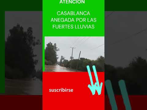 ?? ?#CASABLANCA ANEGADA POR LAS FUERTES LLUVIAS DE LOS ÚLTIMOS DÍAS ?? ?