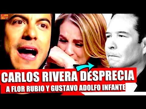 ¿Carlos Rivera desprecia a Flor Rubio y Gustavo Adolfo Infante? Descubre la verdad