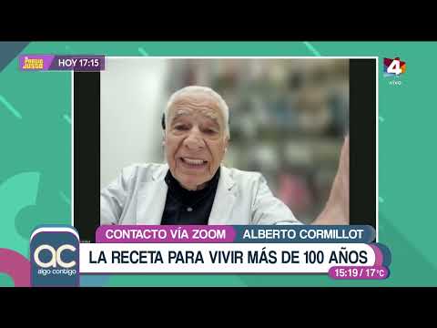 Alberto Cormillot y la peternidad después de los 80 años: Le grabo videos todos los dias a mi bebé