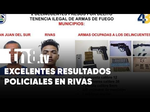 Nueve sujetos enfrentarán a la justicia en Rivas - Nicaragua