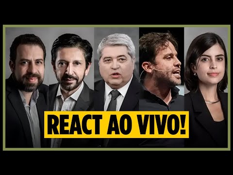 DEBATE PREFEITURA DE SP: TV CULTURA! | REACT | Arthur do Val, Kim Kataguiri e Renato Battista