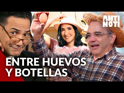 Luis Abinader Entre Huevos Y Botellas | Antinoti