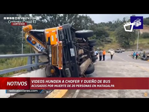Videos muestran a chofer y dueño de bus en un bar antes de accidente en Matagalpa