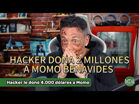 HACKER le DONÓ $2.000.000 a MOMO BENAVIDES