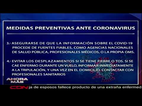 OMS ofrece 10 consejos para prevenir el coronavirus