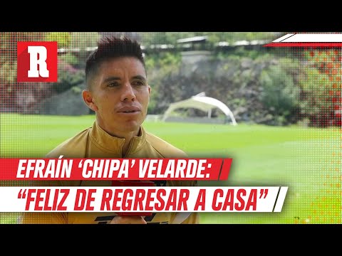 Efraín 'Chispa' Velarde: Feliz de regresar a casa