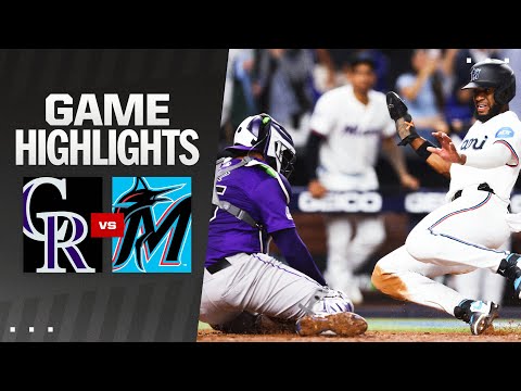 Rockies vs. Marlins Game Highlights (4/30/24) | MLB Highlights