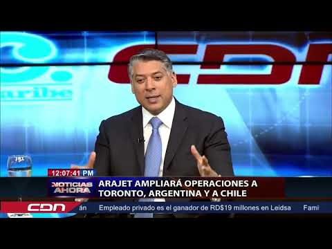 Arajet ampliará operaciones a Toronto, Argentina y Chile