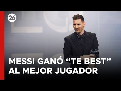 REINO UNIDO | Messi ganó el premio The Best al mejor jugador del mundo