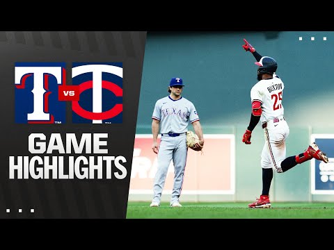 Rangers vs. Twins Game Highlights (6/11/25) | MLB Highlights