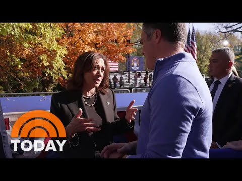 Kamala Harris says it's 'not productive' for her to criticize Biden