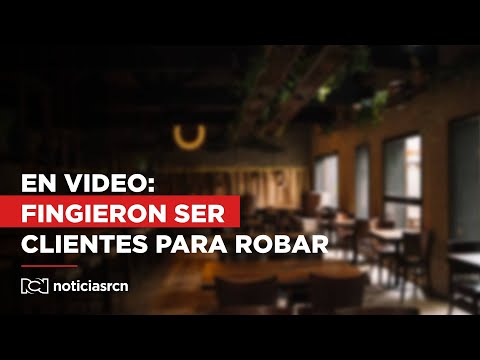 En video: posibles menores estarían detrás de un delicado atraco en un bar de Bogotá