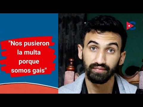 El youtuber Pinky Unicornio explica por qué él y su novio fueron multados por policías cubanos