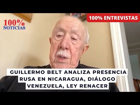 Guillermo Belt analiza presencia rusa en Nicaragua, deuda de EEUU con Ley Renacer, diálogo Venezuela