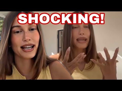 Hailey Bieber SPEAKS OUT in NEW VIDEO and FANS GO CRAZY with BACKLASH!