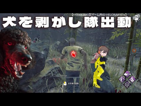 フルちゃんを救う為に犬を剥がし隊になる男【デッドバイデイライト】４K60FPS　#DeadbyDaylightPartner