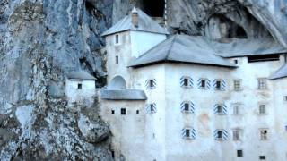 The Predjama Castle in Slovenia 