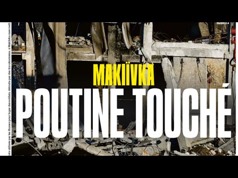 Frappes ukrainiennes à Makïivka: Poutine touché, mais pas coulé • FRANCE 24