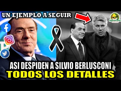 Fallece el ex ministro Silvio Berlusconi y así se despide Carlos Anceloti | todos los detalles aquí