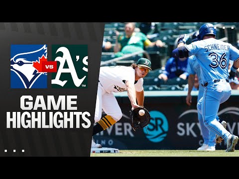 Blue Jays vs. As Game Highlights (7/13/25) | MLB Highlights