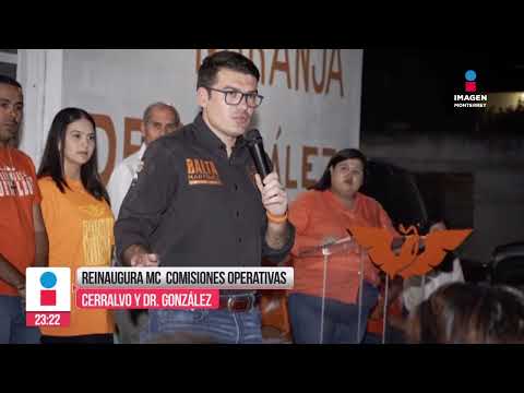 Reinauguran Comisiones Operativas de MC en Cerralvo | Noticias MTY con Claudia Ovalle