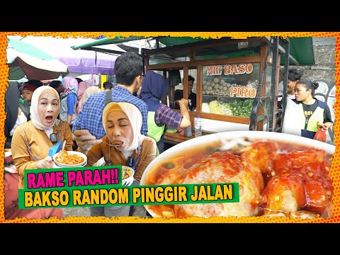 KETEMU BAKSO RANDOM PINGGIR JALAN!! ANTRI PARAH!