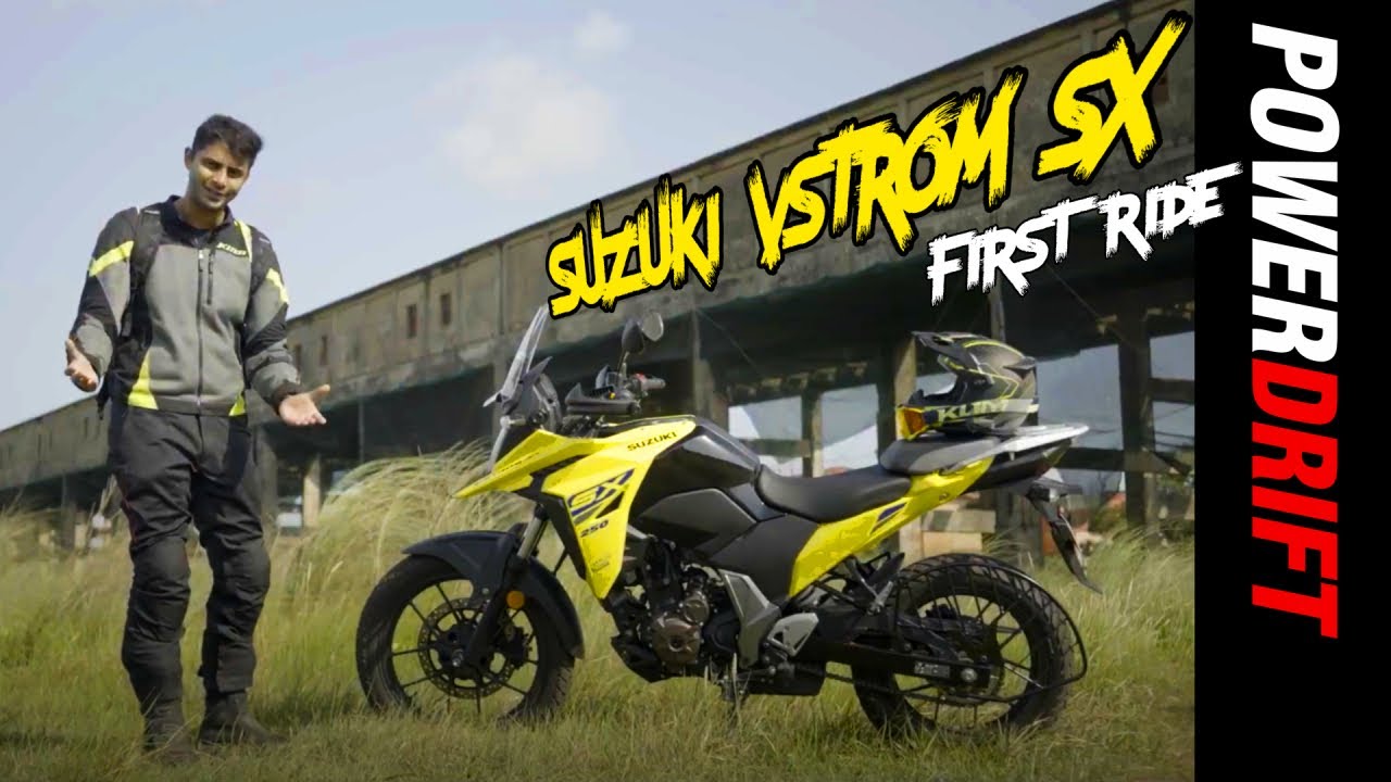 2022 Suzuki V-Strom SX | Should you buy this ADV? | First Ride Review | PowerDrift | 4K