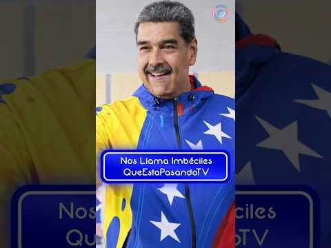 NICOLÁS MADURO INSULTA POR DECISIÓN NAVIDEÑA!  #Shorts #Chisme #Venezuela