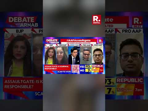 Why Is Arvind Kejriwal Silent Over Swati Maliwal’s Assault? | Debate With Arnab