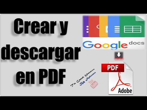 Cómo descargar documentos en PDF desde Google drive