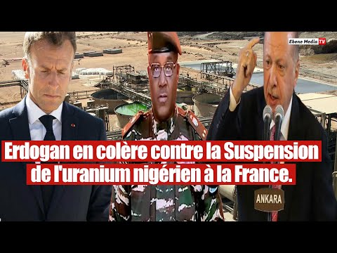 Niger : Erdogan ne supporte pas la Suspension de l'uranium à la France.