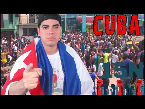 PROTESTA EN CUBA 15N TRANSMISION OFICIAL??  ALAIN PAPARAZZI CUBANO ??