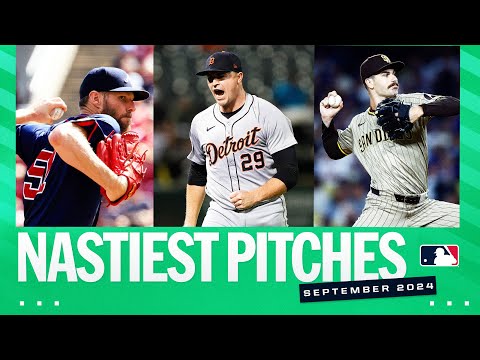 The nastiest pitches of September 2024! (Feat. Chris Sale, Tarik Skubal, Dylan Cease AND MORE!)