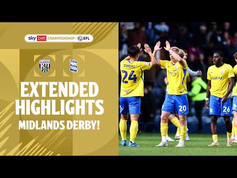 MIDLANDS 더비! | 웨스트브롬 vs 버밍엄 시티 확장 하이라이트