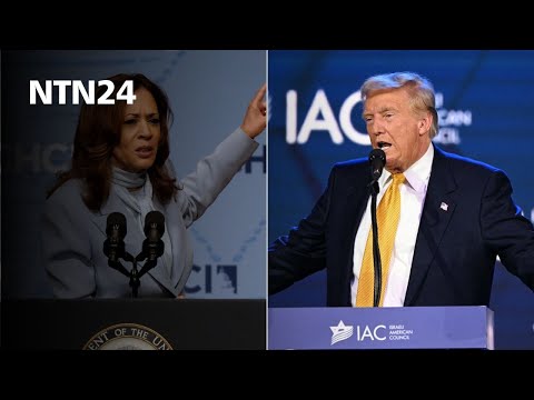 Kamala Harris y Donald Trump intensifican sus campañas a 47 días de las elecciones presidenciales